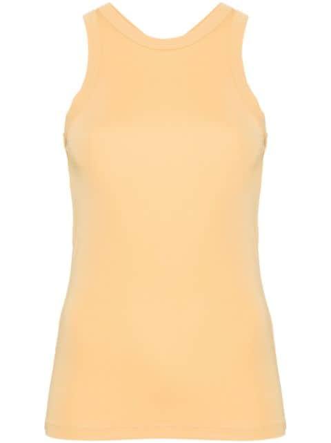 sleeveless crepe tank top by TOTEME