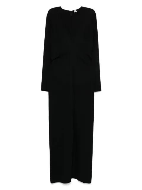 slouch-waist maxi dress by TOTEME