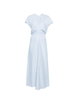 slouch-waist maxi dress by TOTEME slouch-waist maxi dress by TOTEME