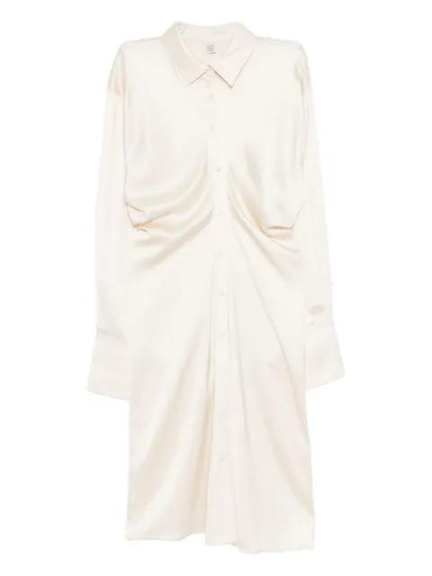 slouched shirt dress by TOTEME