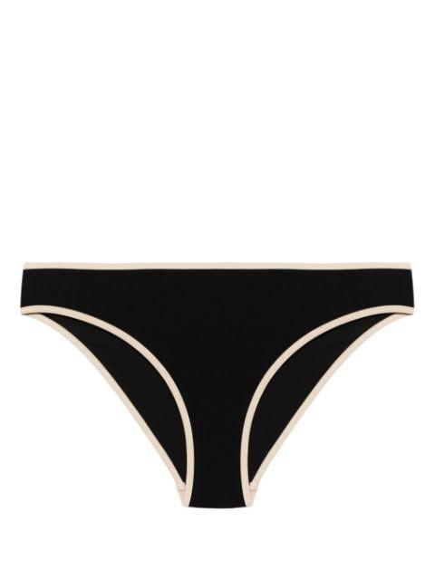 striped-edge bikini bottoms by TOTEME