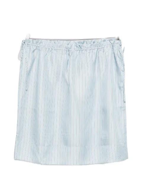 striped mini skirt by TOTEME