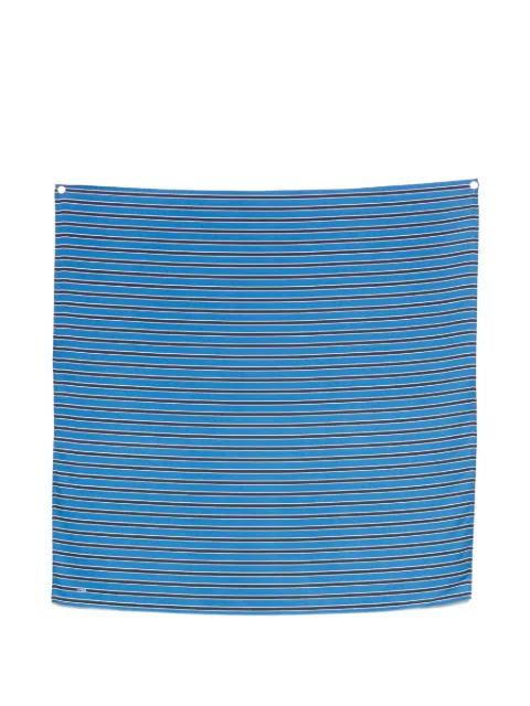 striped silk scarf by TOTEME