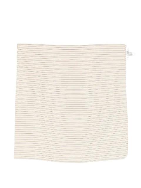 striped silk scarf by TOTEME