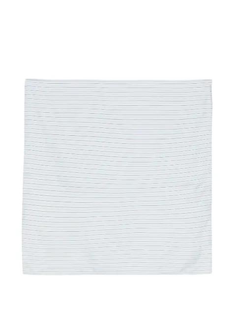striped silk scarf by TOTEME