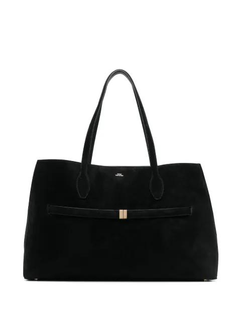 suede lounge tote bag by TOTEME