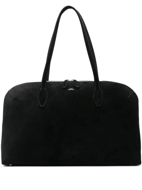 suede tote bag by TOTEME
