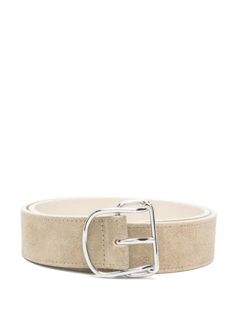 swirl suede belt by TOTEME