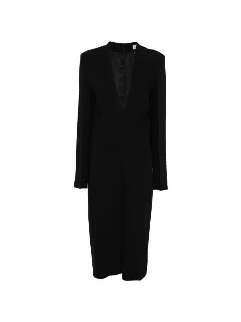 tailored slouch dress black by TOTEME