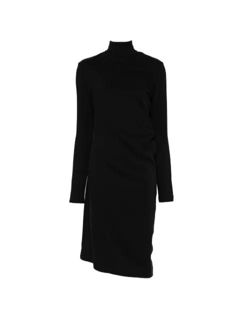twist high-neck dress by TOTEME