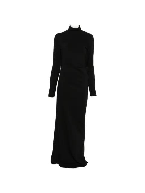 twist long-sleeve maxi dress by TOTEME