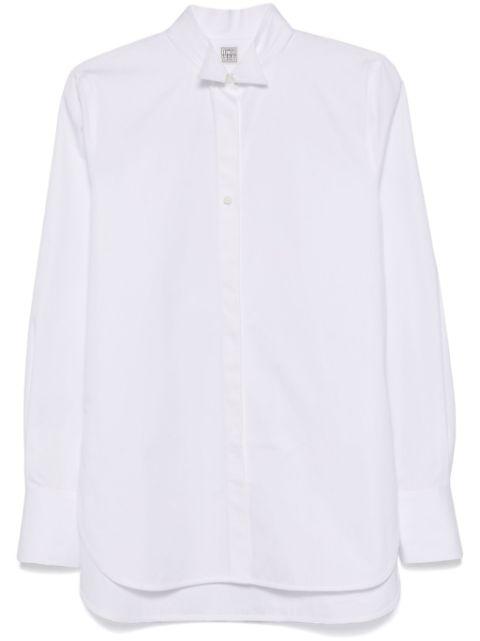 wingtip-collar shirt by TOTEME