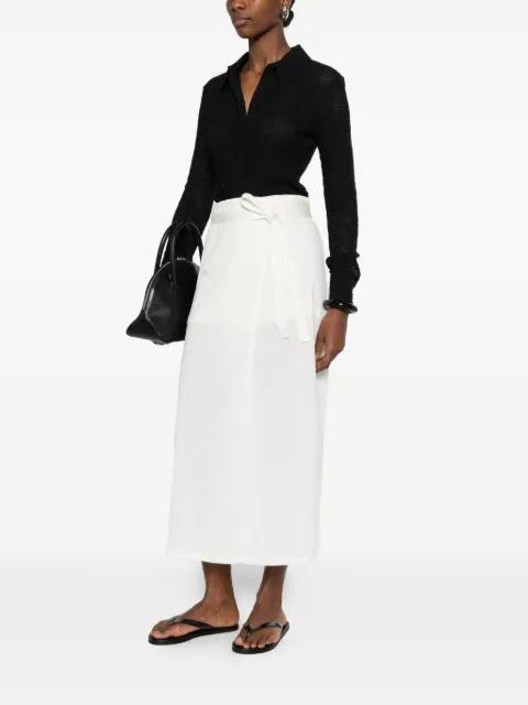 wrap skirt by TOTEME