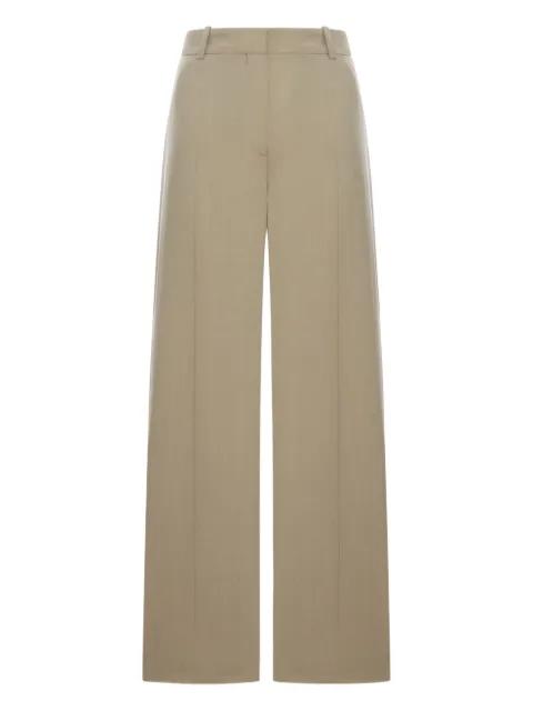 zip-fly palazzo pants by TOTEME