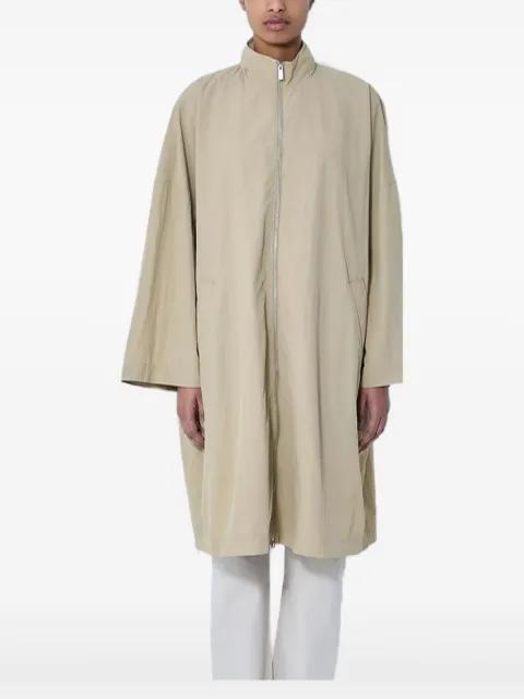 zip-up coat by TOTEME