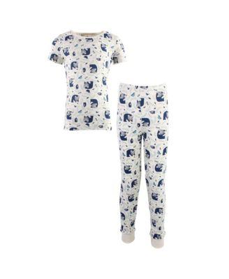 Toddler Boys Unisex Natural Cotton Snug Sleepwear Set by TOUCHED BY NATURE