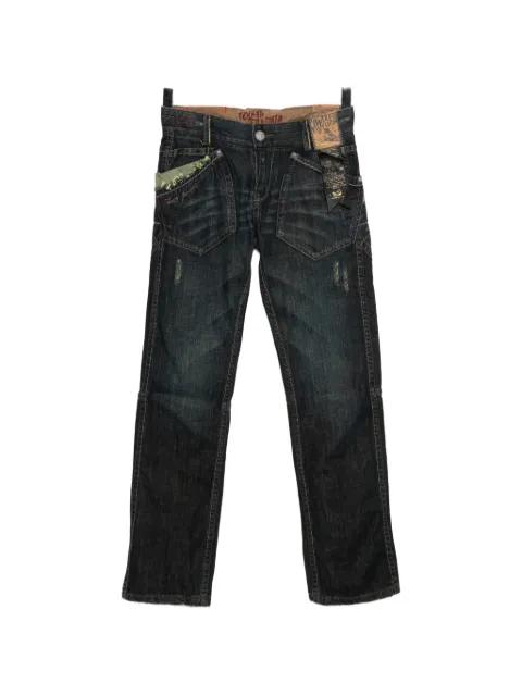 distressed trousers by TOUGH JEANSMITH