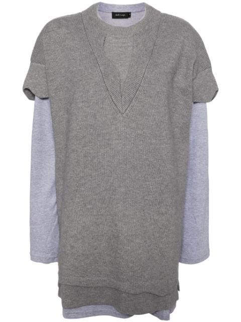 V-neck jumper set by TOUT A COUP