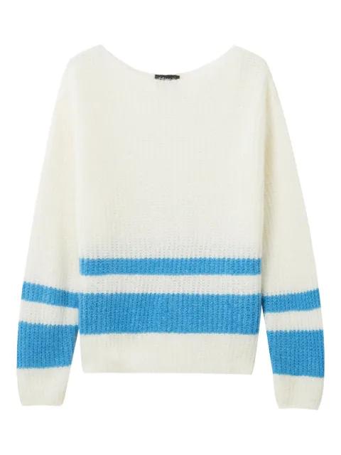 boat-neck sweater by TOUT A COUP