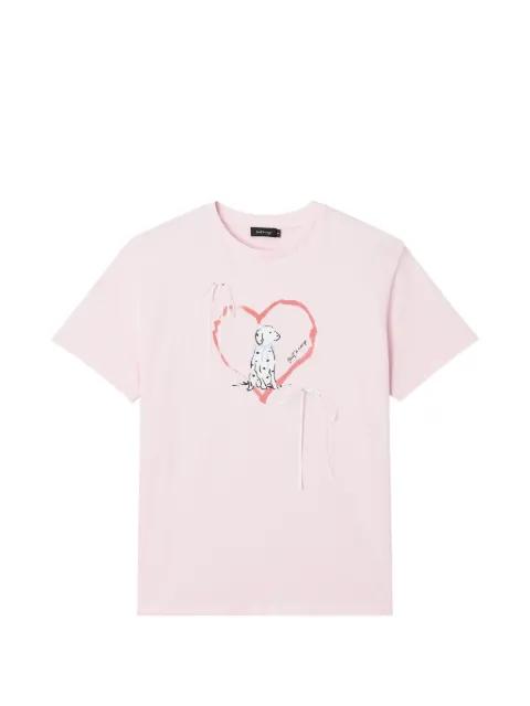bow-detail T-shirt by TOUT A COUP