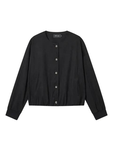 button-embellished drawstring jacket by TOUT A COUP