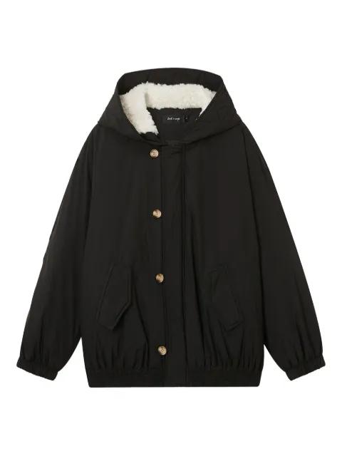 button-fastening hoodied jacket by TOUT A COUP
