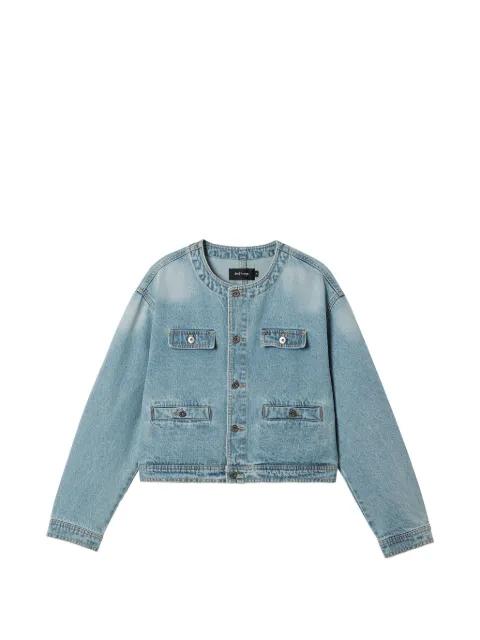 chest-pocket denim jacket by TOUT A COUP