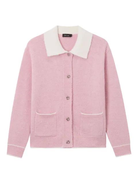 collared pocket cardigan by TOUT A COUP