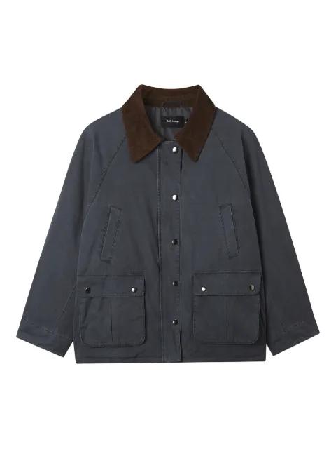 corduroy collar pocket jacket by TOUT A COUP