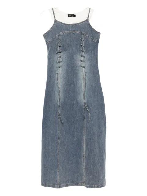denim dress by TOUT A COUP