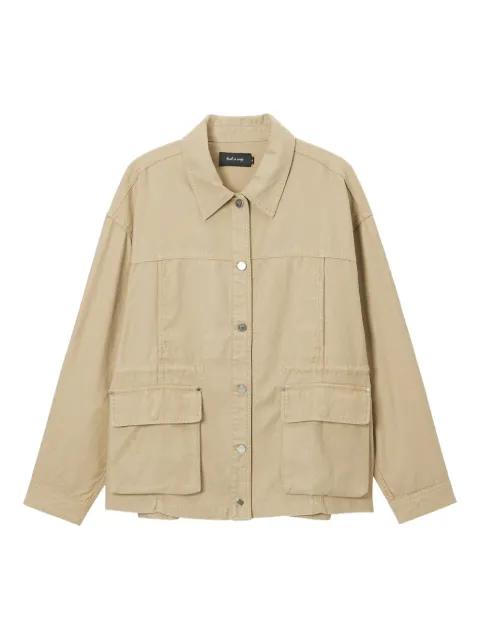 double-pocket utility jacket by TOUT A COUP