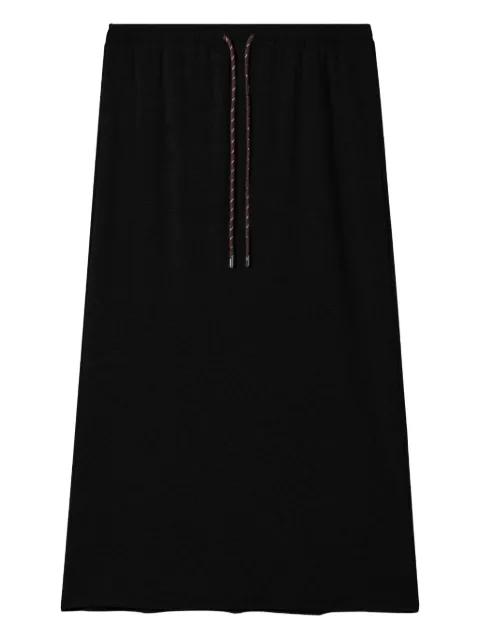 drawstring midi skirt by TOUT A COUP