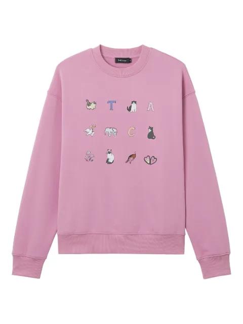 graphic crewneck sweatshirt by TOUT A COUP