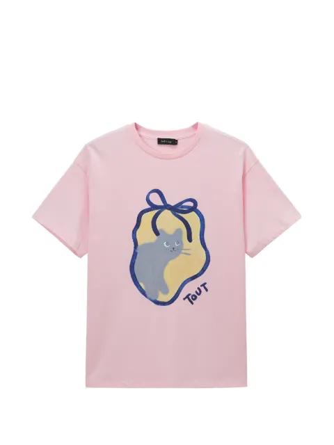 graphic-print T-shirt by TOUT A COUP