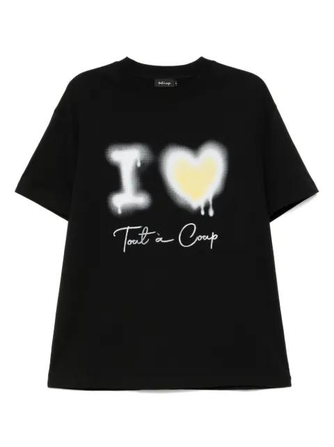 graphic-print T-shirt by TOUT A COUP