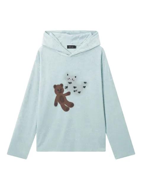 graphic-print hoodie by TOUT A COUP