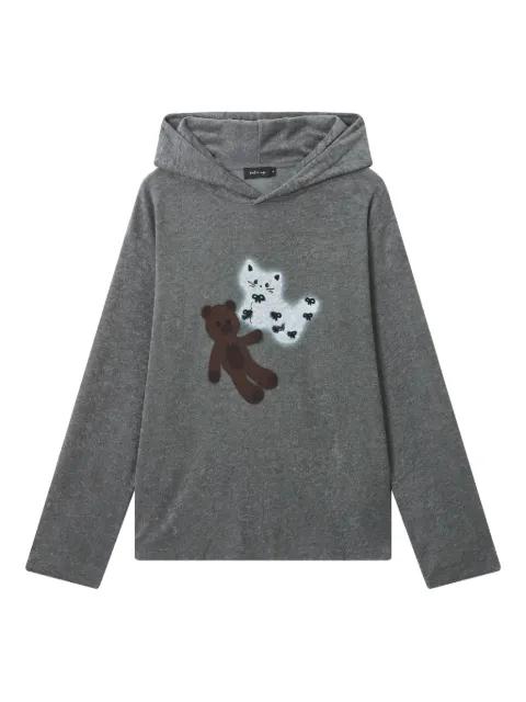 graphic-print hoodie by TOUT A COUP