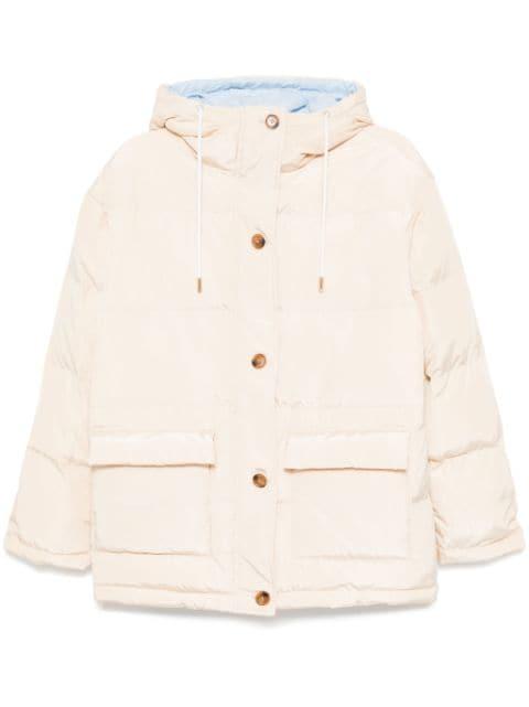 hoodied down jacket by TOUT A COUP