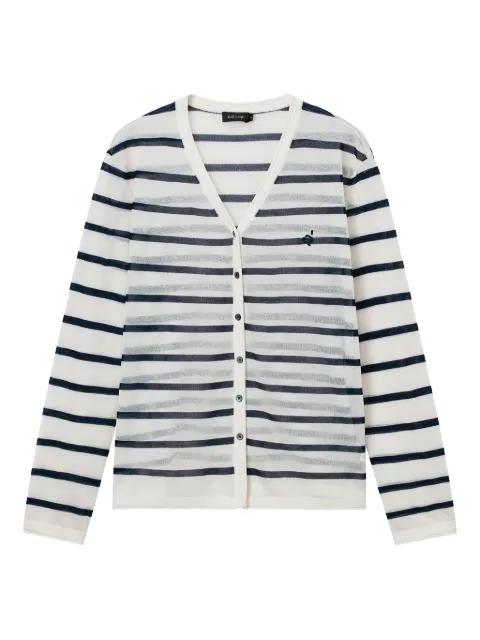 logo-embroidered cardigan by TOUT A COUP