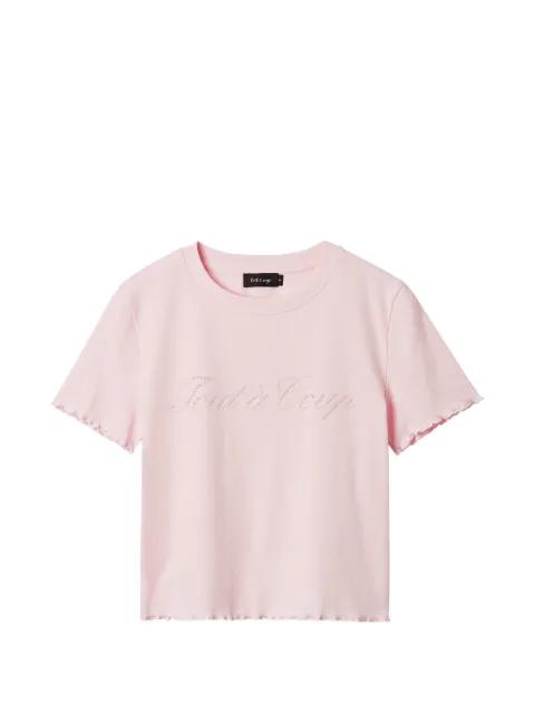 ruffled T-shirt by TOUT A COUP