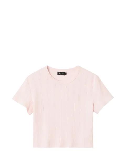 scalloped-trim T-shirt by TOUT A COUP