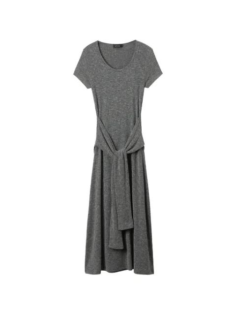 tie-waist short-sleeve dress by TOUT A COUP