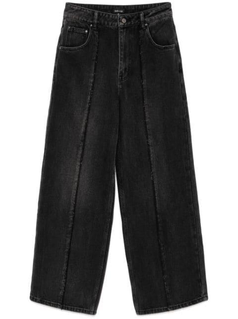 wide-leg washed jeans by TOUT A COUP