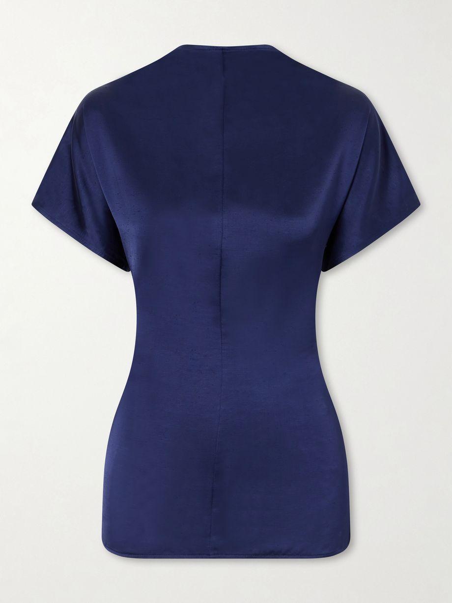 Beatrix dupioni blouse by TOVE