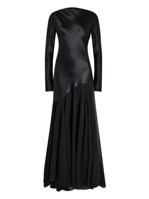Cordelia long-sleeve panelled maxi dress by TOVE