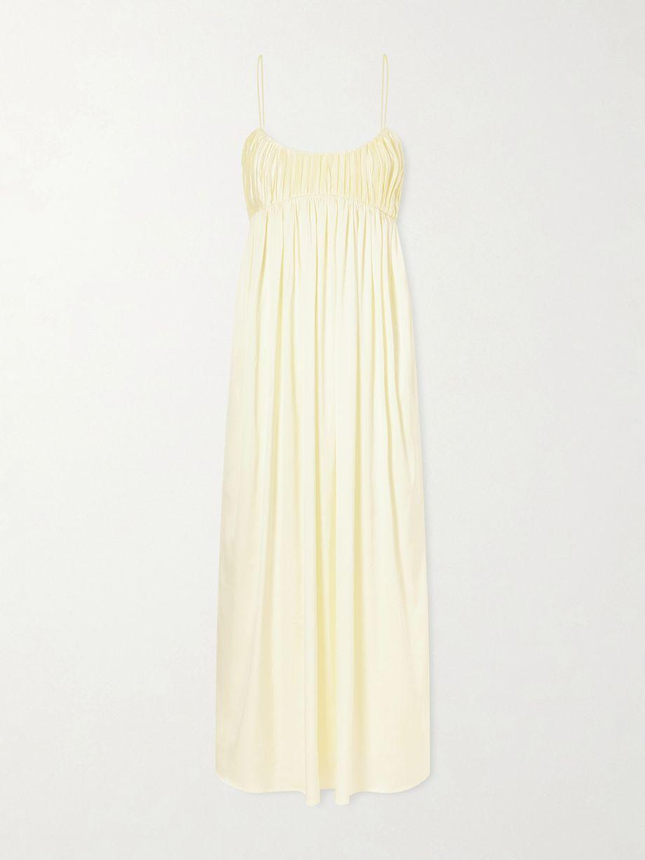 Katrine satin midi dress by TOVE