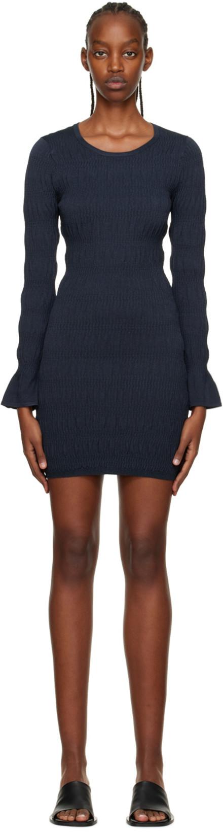 Navy Juno Minidress by TOVE