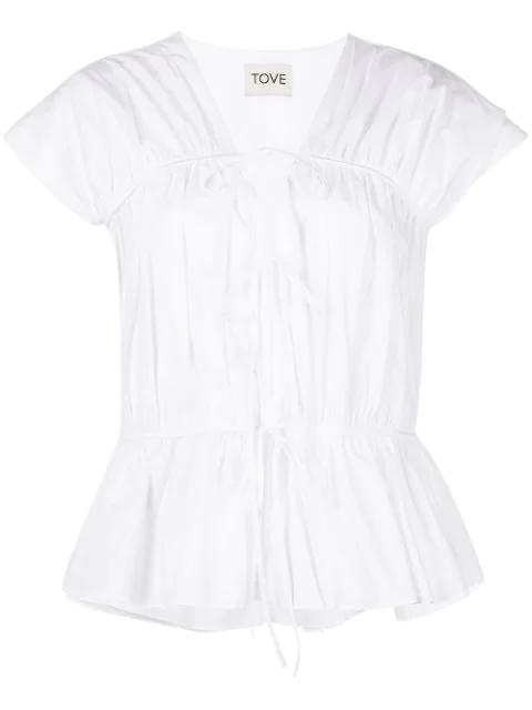 Thea ruffle top by TOVE