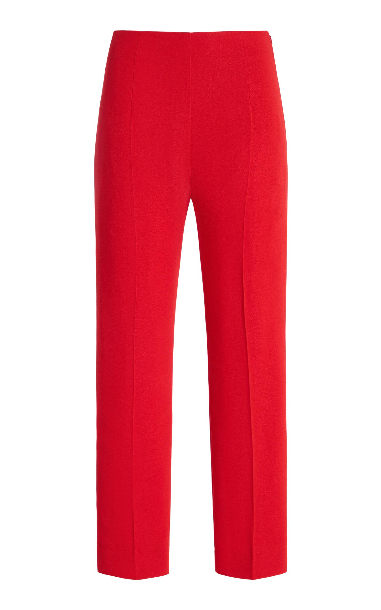 Tove Drew Crepe Cropped Trousers - Moda Operandi by TOVE