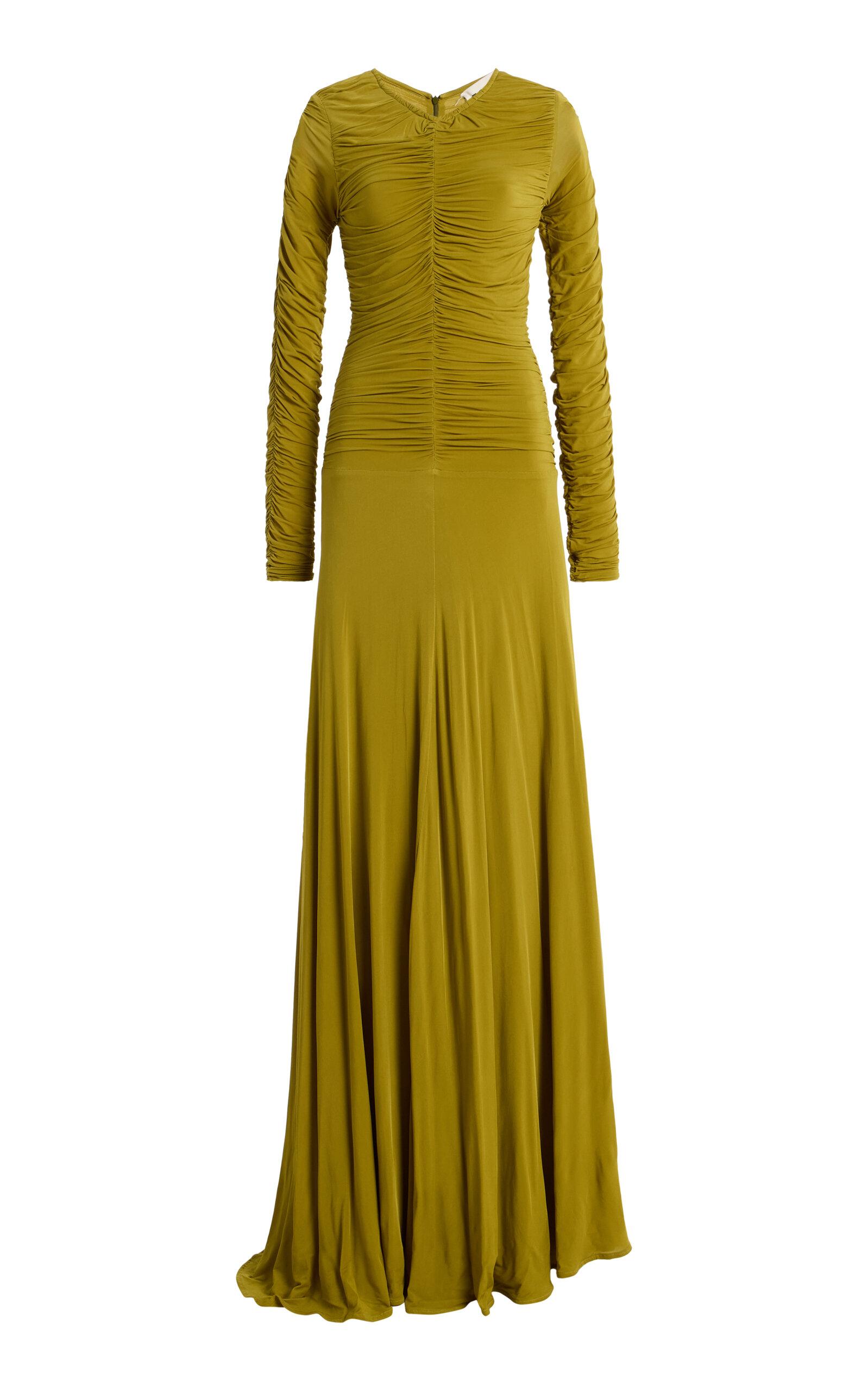 Tove Eira Ruched Jersey Maxi Dress - Moda Operandi by TOVE